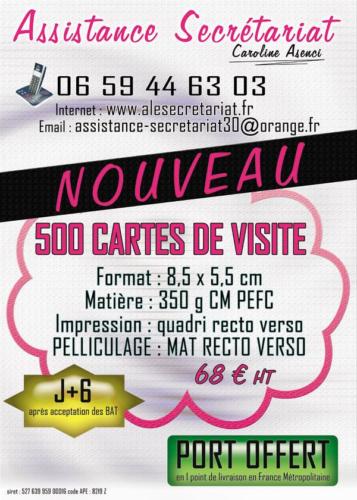 Flyer Assistance Secrétariat