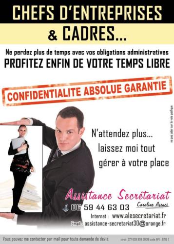 Flyer Assistance Secrétariat